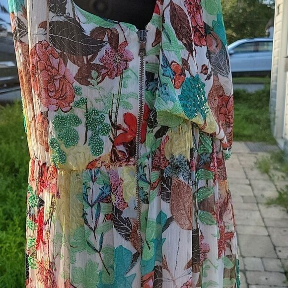 ALICE + OLIVIA floral printed maxi dress 👗Last Discount - Picture 8 of 16
